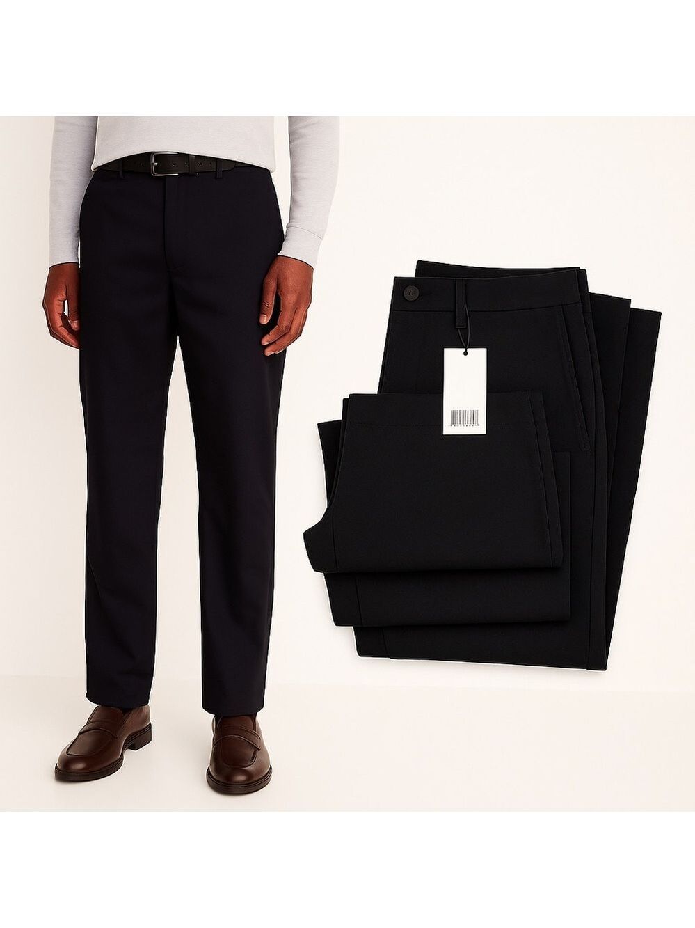 Men bundle 3 pairs of NWT work pants chinos dress cotton trousers Old Navy 30/32